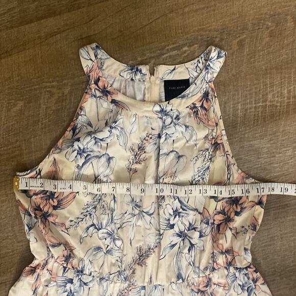 Alex Marie Tonya Halter Midi Dress Size 6 - Picture 5 of 8